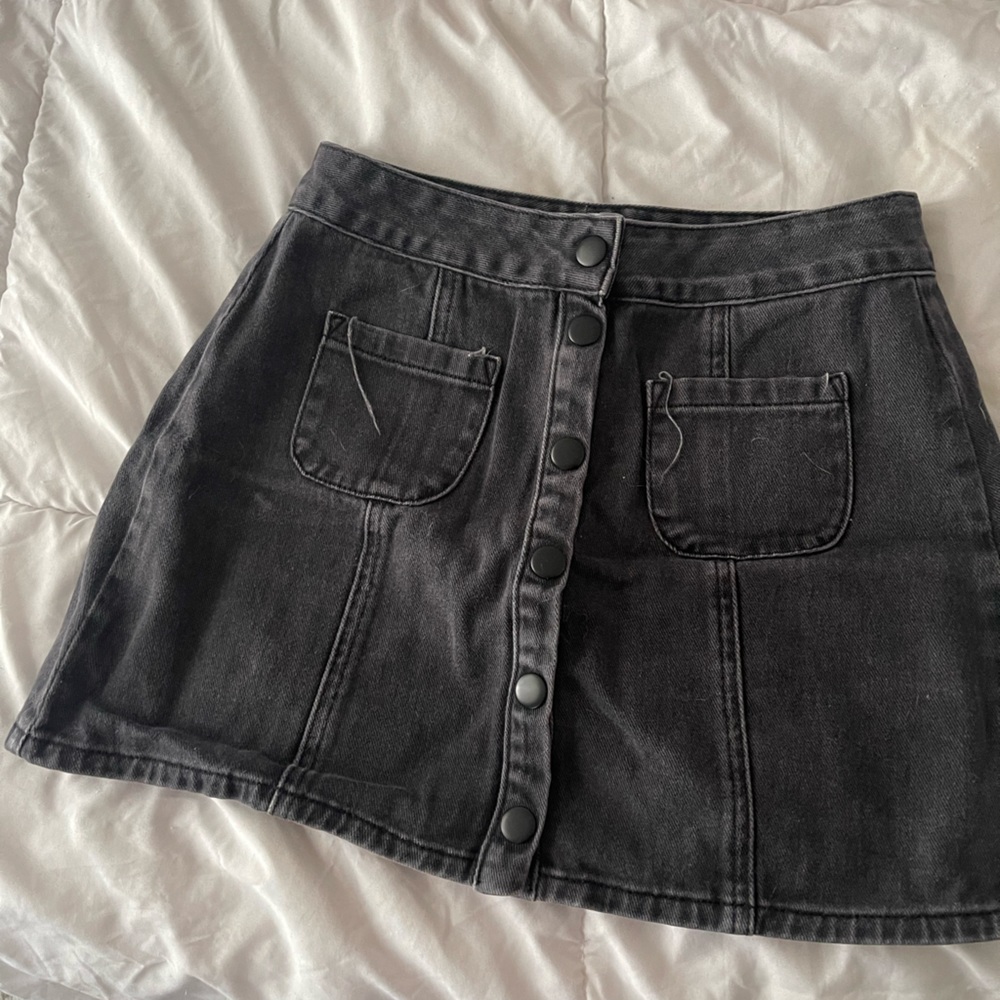 Brandy Melville button up skirt one size